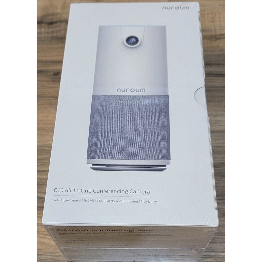 Nuroum AW C10 All In One Conferencing Camera NEW SEALED video conference speaker